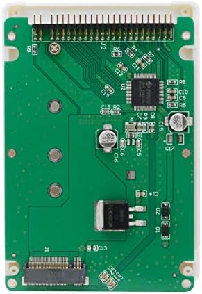 Upgrade Your Laptop Storage with Chen Yang m SATA Mini SATA SSD to IDE 44 Pin External Hard Disk Enclosure – High-Speed Data Transfer, Tool-Free Setup, and Enhanced Compatibility for 2.5-Inch Drives in Stylish White Finish