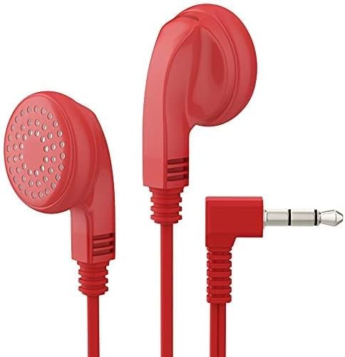 Maeline 100-Pack Premium Bulk Earphones – Versatile 3.5 mm Black Earbuds for Universal Compatibility and Enhanced Audio Experience – Perfect for Events, Businesses, and Personal Use – Tangle-Free Design with Comfortable Silicone Tips
