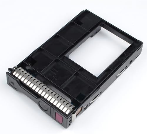 Transform Your HP Proliant Server: 2.5 to 3.5 Hard Drive Adapter SSD with Tray Caddy for Enhanced Storage & Speed | Compatible with DL360 e, DL380 e, BL460 c & More | Effortless Plug-and-Play Installation for IT Professionals & Enthusiasts | Elevate Performance with Secure, Durable Design and Faster Data Transfers