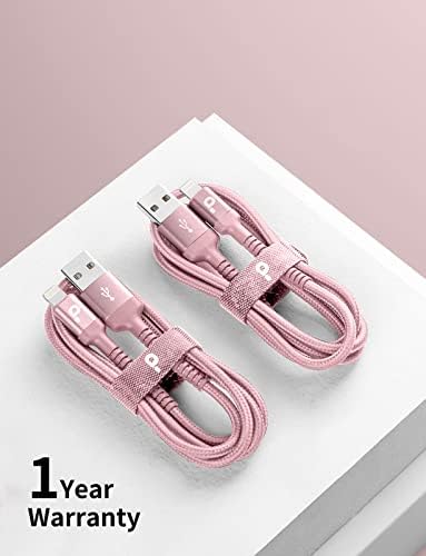 10 FT USB C Charging Cable – 2 Pack Durable Braided Fast Charger for i Phone 16, 15 Pro Max & Samsung Galaxy S23 – High-Speed 3 A Power Delivery, Tangle-Free Design for Enhanced Convenience and Compatibility