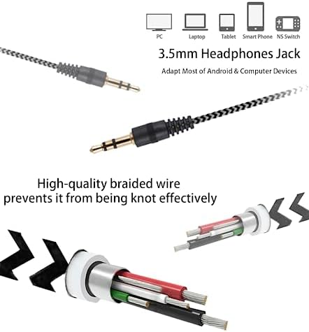 Vibrant Pink Over-Ear Kids Earbuds with Secure Earhooks – Perfectly Designed Audio Companion for Ages 3-8, Ideal for School, Home, and On-the-Go Listening with Universal 3.5 mm Compatibility for Phones and PCs