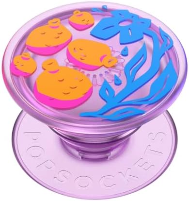 Mag Safe-Ready Tidepool Lava Pop Socket Phone Grip & Stand – Magnetic Hold for Effortless Wireless Charging, Hands-Free Viewing, and Stylish Functionality – Transform Your Mobile Experience with Enhanced Compatibility and Unique Design