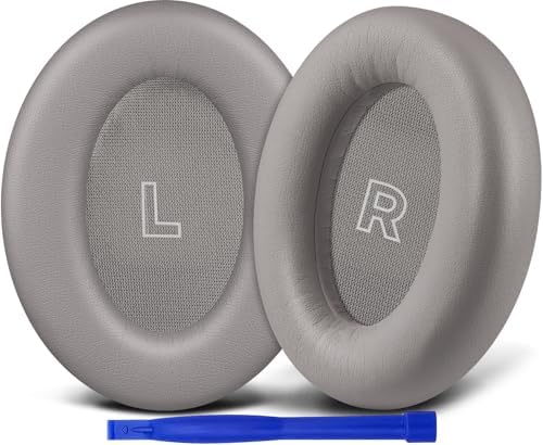 Transform Your Listening Experience with SOULWIT Replacement Earpads for Bose Quiet Comfort Wireless Headphones – Luxurious Ultra-Soft Protein Leather Cushions with Advanced High-Density Noise Cancelling Foam in Elegant Sandstone – Maximum Comfort, Superior Sound Isolation, and Effortless Installation for Extended Headphone Lifespan