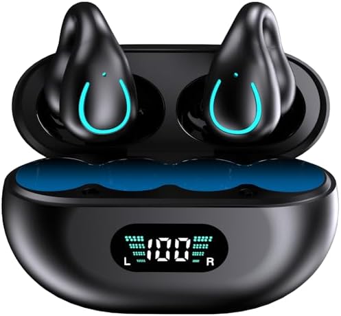 YYK Q71 Language Translation Earbuds – Advanced Real-Time Interpretation for 30+ Languages, Wireless Clip-On Convenience & Extended Battery Life for Effortless Global Communication in Travel and Business