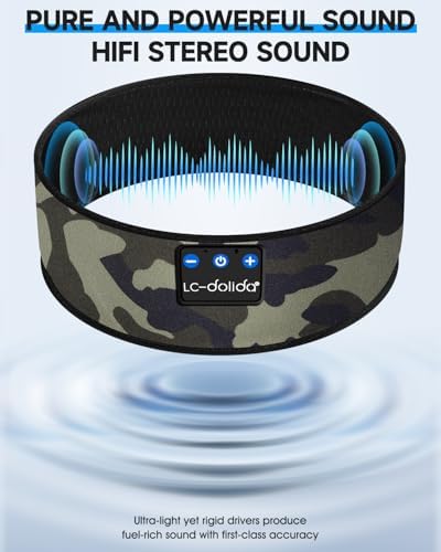 Bluetooth Sleep Headphones with Integrated Sleep Mask – Ultimate Wireless Earbuds for Peaceful Nights and Active Days | Perfect for Travel, Meditation, and Workouts – Superior Comfort and Sound Quality for Insomnia Relief and Focused Relaxation