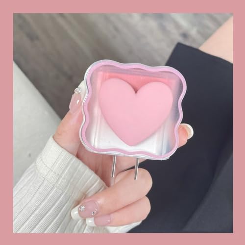 Vibrant Purple Heart-Shaped USB Charger Protector for i Phone – Stylish Silicone Data Cable Guard with Rapid Charging Capability, Ideal for Trendy Tech Enthusiasts and Mobile Users