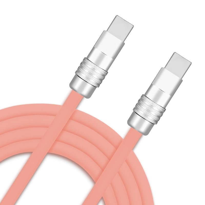 Elevate Your Charging Game with the Chubby 2.0 240 W USB-C Cable – Ultra-Durable Silicone Design for i Phone 15/16 & Samsung Galaxy, 3.3 FT Length for Ultimate Flexibility, Rapid Power Delivery for All Your Devices on the Go