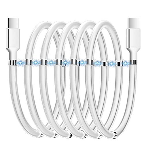 AICase Ultra-Fast Magnetic Charging Cable – Type C to Type C (3.3 FT) – Effortless Connection, High-Speed Data Transfer, and Enhanced Durability for Samsung Galaxy S23/S22/S21/S20 Ultra, Mac Book Pro/Air, i Pad Pro 12.9/11/Air/Mini – Perfect for Efficient Charging on the Go
