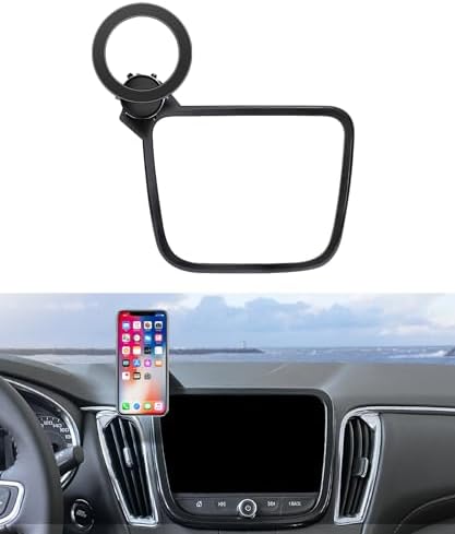Maser Weller 360° Rotation Car Phone Holder for Chevrolet Malibu (2016-2025) & Equinox (2018-2024) – Mag Safe Compatible, 8-Inch Screen Mount for Enhanced Safety and Convenience on the Road
