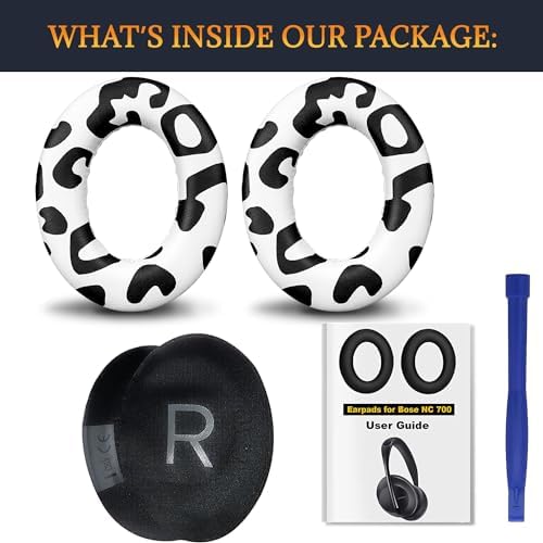 Upgrade Your Bose 700 Headphones with SOULWIT Luxurious Replacement Earpads – Premium Protein Leather & High-Density Foam for Optimal Noise Isolation and Comfort – Stylish Purple-Black Design Perfect for Audiophiles & Casual Listeners