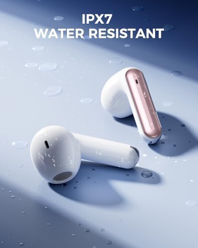 Revolutionary Bluetooth 5.4 Wireless Earbuds – Immersive Surround Sound with 48-Hour Playtime, IPX7 Waterproof for Ultimate Sports Performance, Tap-Control for Effortless Use, LED Display Charging Case – Perfectly Compatible with i Phone & Android Devices