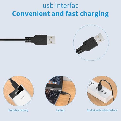 Fagaci Hair Clipper Charger Replacement – Rapid Power Source for Professional Hair Clippers with Advanced Safety Features – Lightweight, Durable, and Portable Accessory for Stylists and Home Grooming – Ensures Optimal Performance and Reliable Fast Charging
