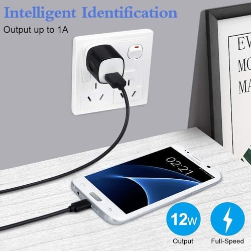 10-Pack USB Wall Charger Adapters – Efficient 1 A/5 V Fast Charging Blocks for i Phone 11 Pro Max to 16 & Samsung Galaxy S20 Ultra to S24 – Compact, Durable, and Travel-Friendly Power Solutions for All Your Devices