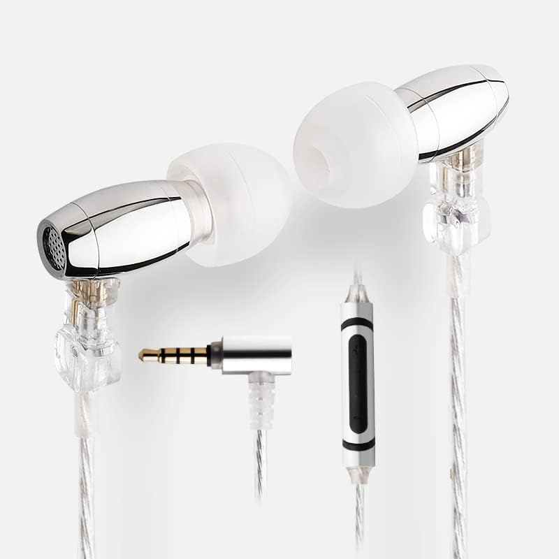 Transform Your Listening Journey with keephifi BLON BL-T3 High Fidelity In-Ear Monitors – Premium 11 mm Copper Clad Diaphragm for Deep Bass and Crystal Clear Vocals, Ergonomically Crafted for All-Day Comfort, Perfectly Suited for Sports, Gaming, and Music Enthusiasts, Enhanced Device Compatibility Featuring Built-in Mic for Effortless Hands-Free Communication – Lightweight Yet Durable Design to Complement Your Active Lifestyle