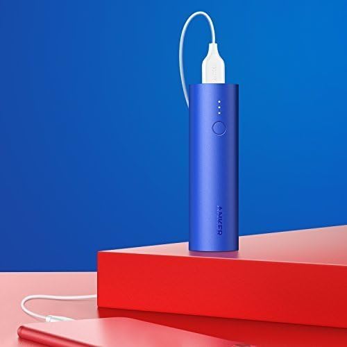 Anker Power Core 5000 m Ah Ultra-Compact Portable Charger – High-Speed External Battery for i Phone, i Pad, Samsung Galaxy & More – Reliable Charging Solution with Enhanced Device Compatibility and Safety Features