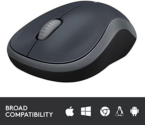 Logitech M240 Silent Bluetooth Mouse – Wireless & Compact Design for Effortless Navigation, 18-Month Battery Life, and Smooth Tracking on All Surfaces – Ideal for Windows, mac OS, Chrome OS – Portable Off White Solution for Professionals on the Go
