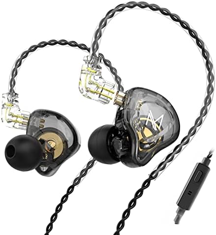 Elevate Your Audio Experience with FEDAI TRN MT1 Hi-Fi Earbuds – Premium 10 mm Magnetic Dynamic Driver for Rich Sound, Ergonomic Over-Ear Fit for Ultimate Comfort, Customizable Detachable Cable for Versatile Use, Ideal for Music, Podcasts, and Gaming – Stylish Black Design for Modern Aesthetics