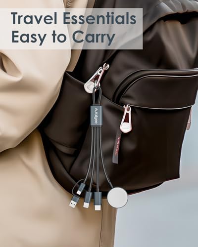5 FT Multi-Device Charging Cable: Dual Compatibility for Apple Watch and i Phone – Rapid Charge for Series 10, Ultra, SE, All i Phone Models 16-13, Plus Galaxy S24 – Essential Travel Charger for Streamlined Power Management and Versatile Device Use