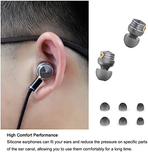 Discover Unmatched Audio Quality with OKCSC A800 MMCX Earbuds – Advanced In-Ear Headphones Featuring 10 mm Dynamic Driver for Deep Hi-Fi Bass, Durable Detachable Cable for Customization, and Ergonomic Metal Design for Ultimate Comfort and Device Compatibility