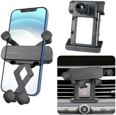 Premium Car Phone Holder Mount for Honda Accord 2008-2012 – Secure Mobile Device Cradle for Effortless Navigation and Hands-Free Use – Sleek No Bar Display Design, Easy Installation, and Enhanced Durability – Perfect for LX, LX-P, SE, EX, EX-L, and LX-S Models – Elevate Your Driving Safety with Optimal Viewing and Stability