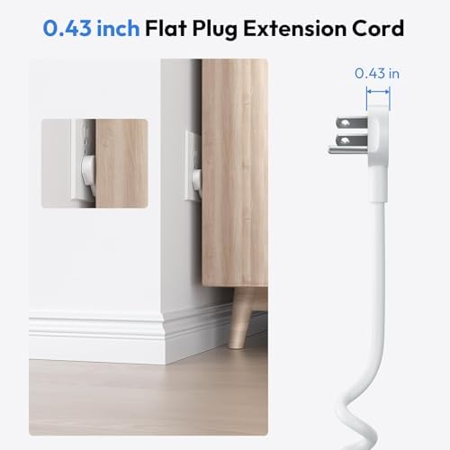 NTONPOWER 12-in-1 Desk Power Strip with 10 ft Extension Cord – 9 AC Outlets & 3 USB Fast Charging Ports, 1200 J Surge Protection, Wall or Desk Edge Mountable for Optimal Workspace Efficiency, Compatible with 2.68″ Tabletops – Enhance Your Productivity & Device Safety