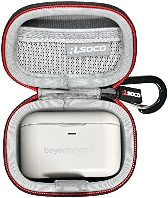RLSOCO Custom Hard Shell Case for beyerdynamic Free BYRD True Wireless Earbuds – Ultimate Protection & Portability for Audiophiles on the Move, Lightweight & Scratch-Resistant Design with Easy Access to Charging Ports and Controls