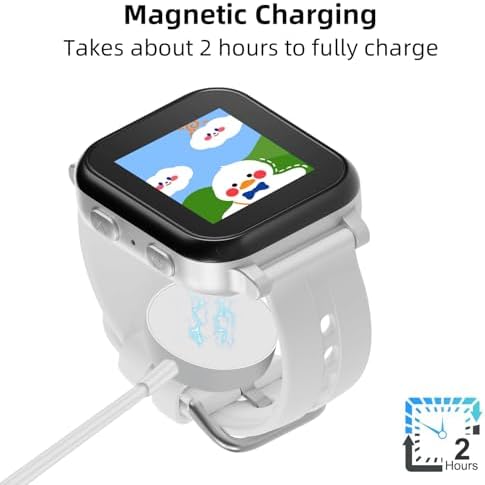 Magnetic Charging Cable for Gabb Watch 3/3 e – 3.18 FT USB Connector for Effortless Smartwatch Power-Up – Durable Black Charger for Optimal Performance and Convenience in Everyday Use