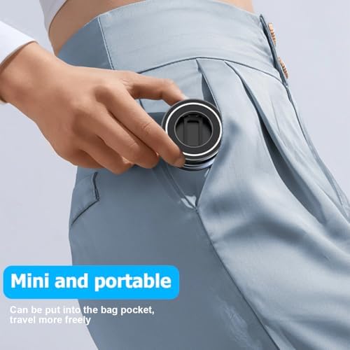 Car Vacuum Magnetic Phone Holder, Suction Cup Foldable Vehicle Smartphones Mount, 360° Rotatable Adjustable Automotive Cellphone Stand Accessories, Universal for SUV, Sedan, Truck (Silver) – Enhanced Compatibility and Speed