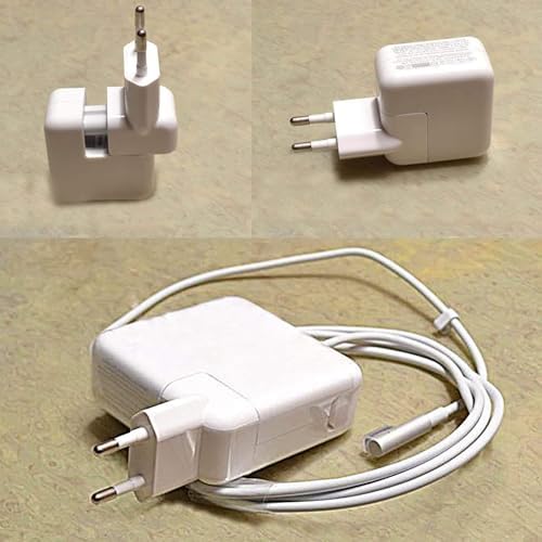 Compact Dual-Pack European Wall Charger Adapter: Fast Charging for Mac, i Phone & i Pod – Essential Travel Power Solution with Folding Design for Effortless Portability and Enhanced Compatibility