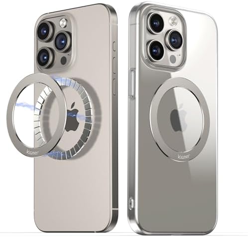 Mag Safe Magnetic Ring Stickers – Dual Pack for Superior Wireless Charging and Secure Mounting – Sleek Blue Titanium Design – Universal Compatibility for All Mag Safe Devices – Effortless Grip and Enhanced Mobile Efficiency – Elevate Your Smartphone Experience Now!