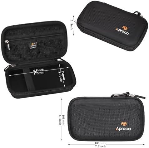 Aproca Premium Hard Storage Case for Morfec 50000 m Ah Power Bank – Ultimate Protection & Portability for Fast Charging on the Go – Eco-Friendly Design with Easy Access Zipper – Durable and Lightweight Power Bank Accessory