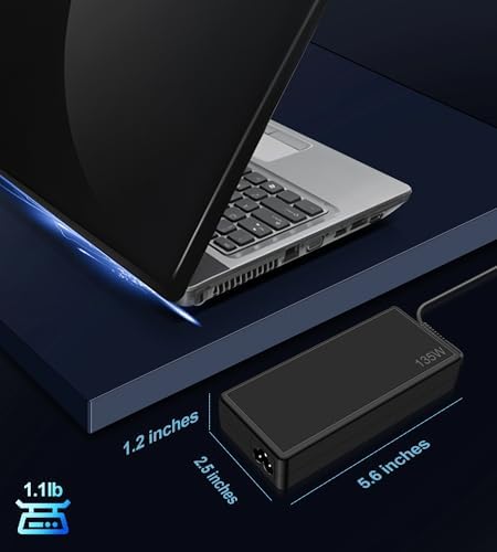 Lenovo Think Pad 135 W High-Speed Power Adapter – Ultimate Charging Solution for T440, T450 p, T470 p, W540, Yoga Y50-80 & More – Unmatched Durability & Compatibility for Mobile Professionals