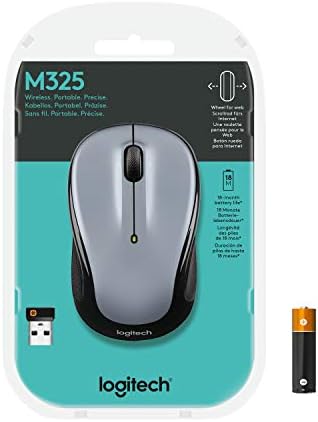 Vibrant Twinkle Teal Logitech Doodle Collection M325 c Wireless Optical Mouse – Ergonomic Design for Ultimate Comfort, 5 Customizable Buttons, Long Battery Life & Reliable 2.4 GHz Connectivity for Enhanced Productivity and Style in Your Workspace