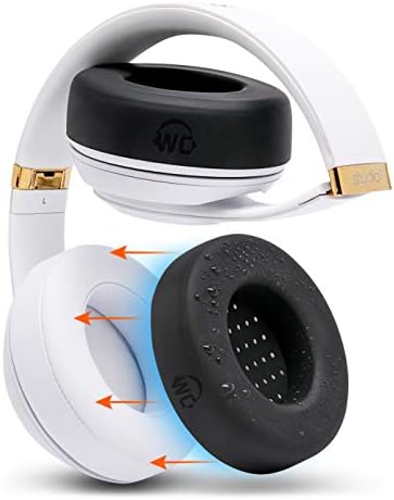 Upgrade Your Beats: WC Sweat Z Studio Earpad Covers for Studio 2 & 3 | Revolutionary Sweatproof Design, Effortlessly Washable, Perfect Fit | Unmatched Protection for Headphones & Enhanced Comfort