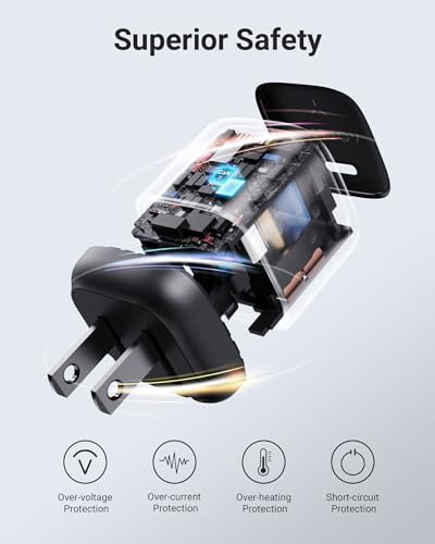 VOLTME 30 W Ga N USB-C Fast Charger – Ultra-Slim, Travel-Friendly Wall Adapter for i Phone 15/14/13/12/11 Pro Max & Galaxy S24/S23/S22/S21 – Compact Power Solution for i Pad Pro & Pixel Devices with Foldable Design for On-the-Go Charging Efficiency