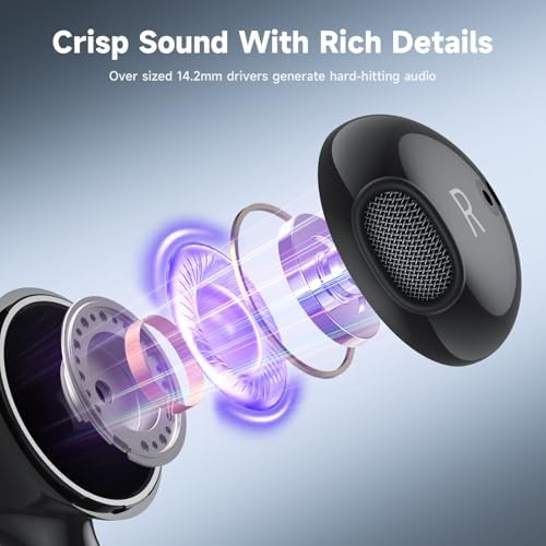 Ultimate Hi-Fi USB C Earbuds for i Phone & Samsung Galaxy – Premium Wired Headphones with Built-in Microphone, On-the-Go Volume Control, and Universal Compatibility for i Pad & Google Pixel – Durable Design for Audiophiles and Professionals Seeking Superior Sound Quality and Comfort