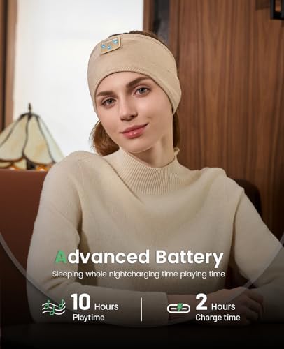 Perytong Wireless Bluetooth Sports Headband Headphones – Ultimate Comfort & Crystal-Clear Sound for Sleep, Yoga & Jogging – Perfect for Insomnia Relief, Meditation, and Easy Device Pairing
