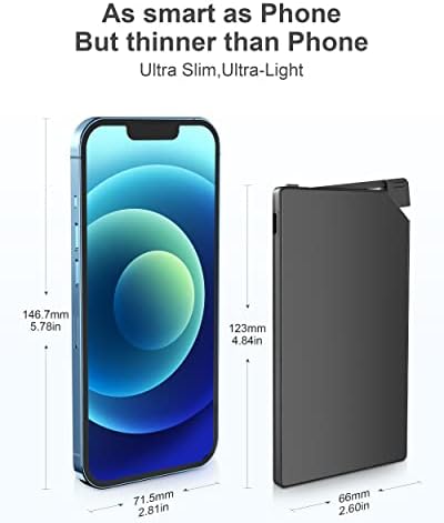 TNTOR Ultra-Thin 5000 m Ah Portable Charger with Built-in Lightning Cable – Lightweight Power Bank for i Phone 14/13/12/11/X/8 – Essential Travel Companion for Fast Charging and Enhanced Device Compatibility