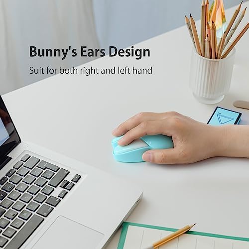 Adorable Pink Cat Wireless Silent Mouse – 2.4 GHz Plug and Play Optical Companion for Laptop & PC – Compact, Noise-Free Design Perfect for Home, Office, and Study Sessions – Cute Cat-Themed USB Nano Receiver Included