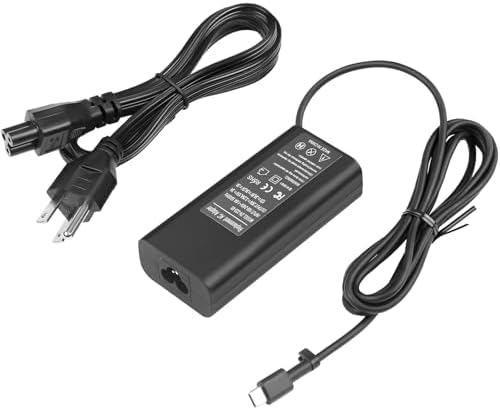 High-Performance 65 W USB-C Charger for Dell Latitude, XPS, Inspiron, and Chromebook – Fast Charging AC Adapter with Universal Compatibility – Optimized for Enhanced Efficiency and Robust Design – Supports Multiple Output Options for Diverse Devices – Ideal for Models 5450, 7350, 9450, 7650, 7640 – Upgrade Your Charging Game with Rapid Power Delivery – Input: AC 100-240 V, Output: 20 V/3.25 A, 15 V/3 A, 12 V/3 A, 9 V/3 A, 5 V/3 A – Durable and Reliable Construction for Long-Term Use – Perfect Accessory for Home, Office, and On-the-Go Professionals – Stay Powered and Productive with This Essential USB-C Charger – Maximize Device Performance with Top-Notch Charging Solutions for Laptops, Tablets, and Smartphones