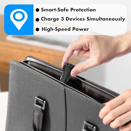 Rapid Charge USB Car Charger – 24 W Triple Port Fast Charger for i Phone 15/14/13/12/11 & Samsung Galaxy S24 Ultra/S23 – Efficient Cigarette Lighter USB Adapter for Simultaneous Device Charging – Compact Design for On-the-Go Power Solutions