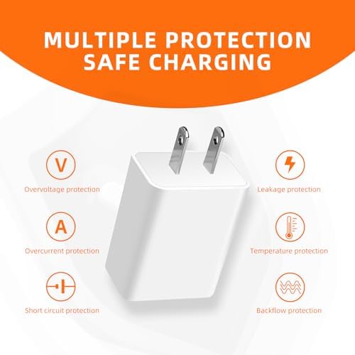 Ultimate 3-Pack USB Wall Charger Block – Universal 5 V 2 A Power Adapter for i Phone, i Pad, Samsung, and More – Compact, Durable Multi-Device Charging Hub for Effortless Home, Office, and Travel Use – Efficient Solution for All Your Electronic Devices