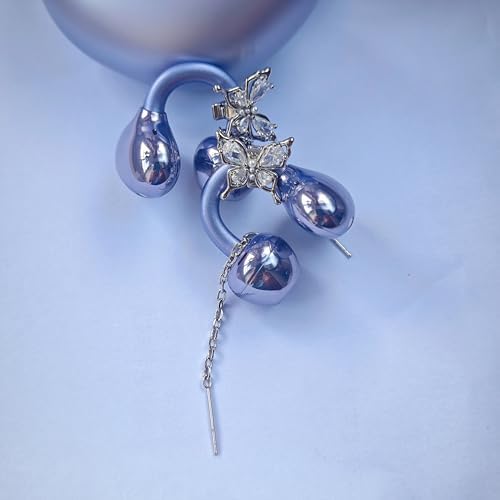 Elevate Your Audio Style with Chooseyo’s Butterfly Rhinestone Clip-On Earbud Accessories – Chic Zirconia-Studded Embellishments for Effortless Earphone Personalization and DIY Glamour, Ideal for Fashion-Forward Tech Enthusiasts and Elegant Decoration.