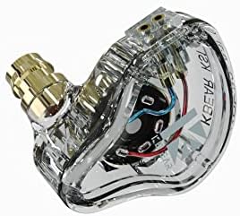 KBEAR KS1 Premium Wired Earbuds with Microphone – Superior In-Ear Monitors for Rich Deep Bass & Hi-Fi Stereo Sound – Noise-Isolating Design with Tangle-Free Removable Cord – Ergonomically Crafted for Comfort & Enhanced Device Compatibility in Workouts and Daily Use