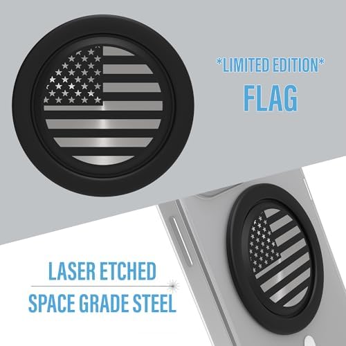 Revolutionize Your Smartphone Interaction with Tango Ultra Thin Grip for Mag Safe – Limited Edition BEE | One-Handed Access, Expansive 10 x Versatility, Space-Grade Steel Durability, Seamless Wireless Charging, and Built-In Kickstand for Ultimate Convenience and Style