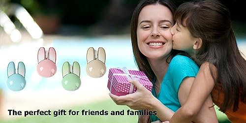 Adorable Pink Wireless Bunny Mouse – Lightweight, Silent Optical Mouse for PC, Laptop & Mac – Perfect Gift for Kids & Kawaii Lovers – Stylish & Portable USB Cordless Mice for Effortless Navigation