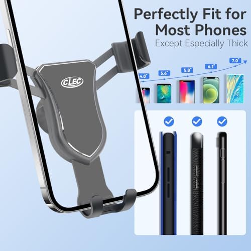 Enhanced BMW 5 Series Car Phone Holder Stand (2017-2023) – Adjustable Air Vent Mount for 4.7-6.7 Inch Smartphones – Secure, 360-Degree Rotatable Design for Optimal Viewing – Premium Accessory for Safety and Convenience in Your Vehicle