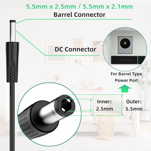 Optimized 4.8 V AC DC Adapter for EMSI Flex-MT Plus – Global-Compatible Power Cord with Advanced Safety Features Ensuring Device Efficiency, Reliability, and Uninterrupted Performance for EMSI Flex-MT Plus Users