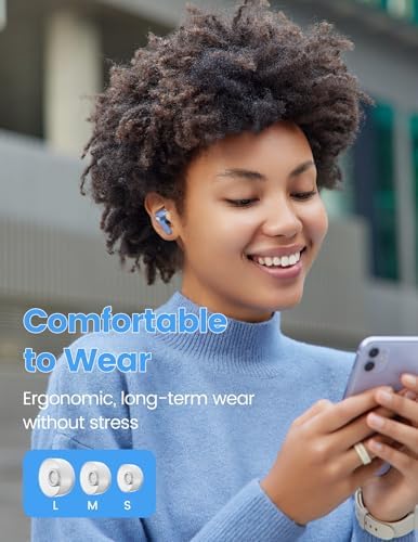Ultimate Bluetooth 5.3 Wireless Earbuds – Experience Superior Deep Bass with 50-Hour Playtime, IPX7 Waterproof Design for Enhanced Durability, Featherlight In-Ear Fit for All-Day Comfort, Integrated Microphone for Clear Hands-Free Calling, Effortless Compatibility with i OS & Android Devices – Ideal Gift for Music Enthusiasts and Fitness Lovers