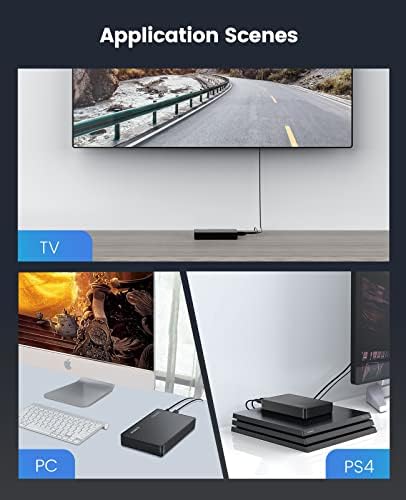 ORICO USB 3.0 External Hard Drive Enclosure for 3.5/2.5 Inch SATA Drives – Effortless Tool-Free Setup, 20 TB Capacity, UASP Acceleration for Superior Data Transfer Speeds, and Reliable 12 V/2 A Power Supply – Ideal Solution for Expanding Storage and Secure Data Transfers